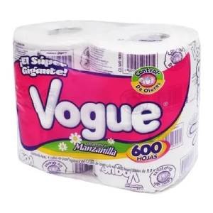 Papel Hig Vogue 600 Hojas/4Pz