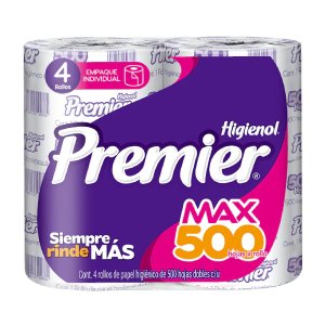 Papel Hig Premier Max 500 Hojas