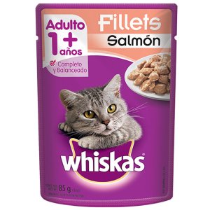 Whiskas Pouch Salmon 85gr