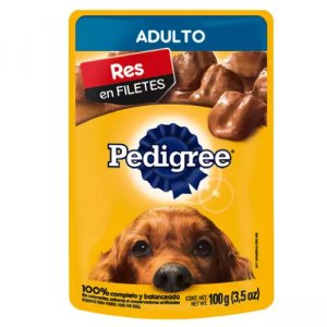 Pedigree Pouch Res Adulto 100gr