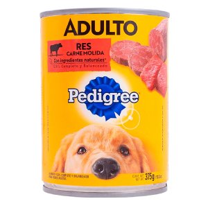 Pedigree Lata Res 375gr