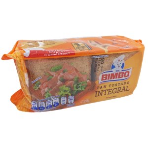 Pan Tostado Integral 250gr