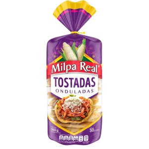 Tostada Ondulada Milpa Real 360gr