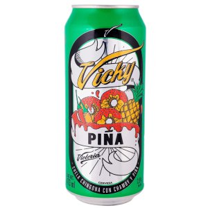 Cerveza Vicky Piña 473ml